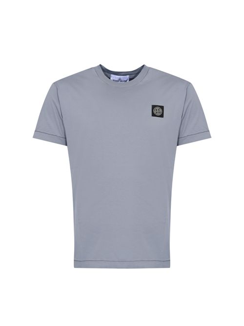 T-shirt 2100027 in cotone Dark Blue STONE ISLAND | 2100027S0013V0024